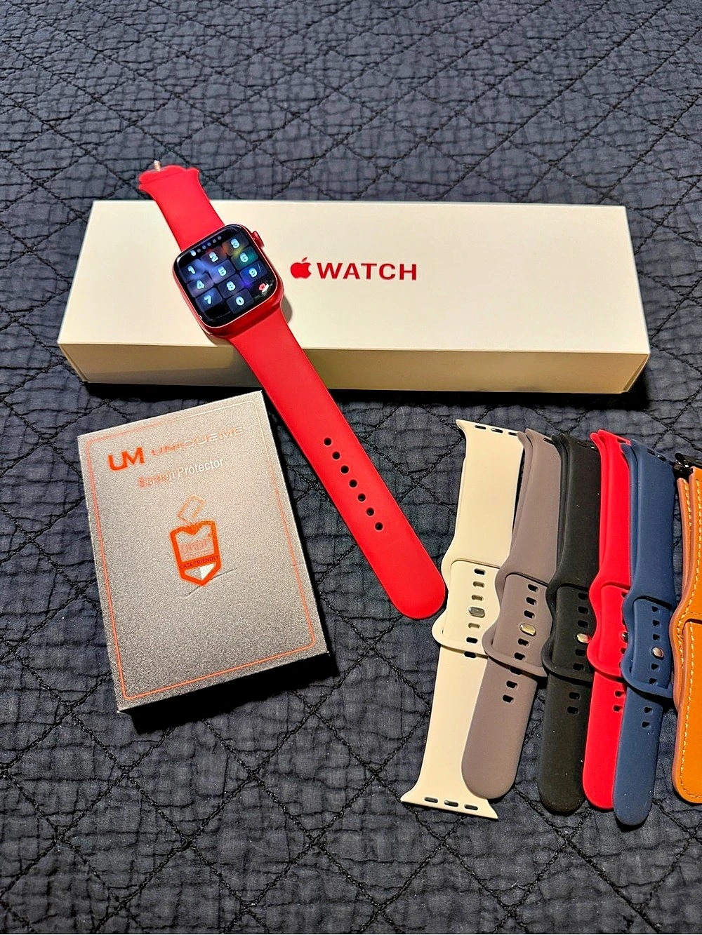 APPLE | apple watch series 9 45mm (product) red sport band m/l cel
